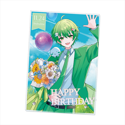 【受注生産/2026年2月下旬発送】しぶらいん BIRTHDAY GOODS 2025 アクリルパネル(生誕祭ver.)＜受付期間：～12/28＞