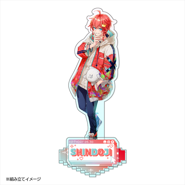 【12月上旬発送】しんどうじ STARTER GOODS 2025 アクリルスタンド(配信者ver.)<受付期間:~10/31>