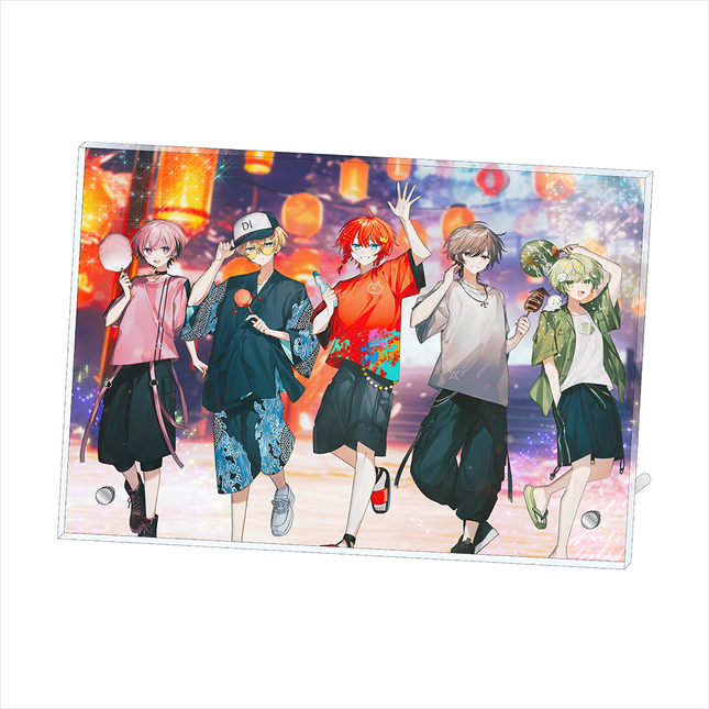 【11月上旬発送】靴下についた米粒 アクリルパネル(Summer Fest ver.!!)＜受付期間：～9/30＞