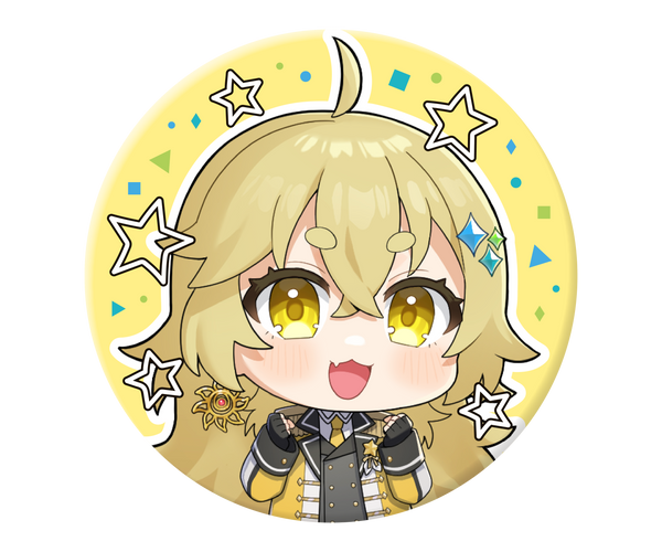 2月下旬発送】ゆん 缶バッジ(SD)【誕生日グッズ2025】＜受付期間：～1