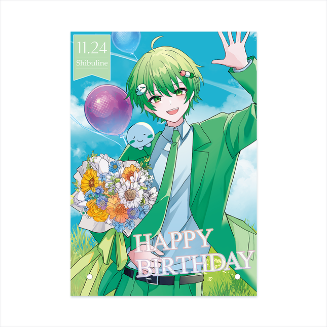 【受注生産/2026年2月下旬発送】しぶらいん BIRTHDAY GOODS 2025 アクリルパネル(生誕祭ver.)＜受付期間：～12/28＞