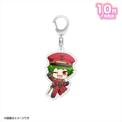 【受注生産/10月下旬発送】鳥籠の国のアリス アクリルキーホルダー(トランプ兵ver./さんど。)＜受付期間：～8/30＞