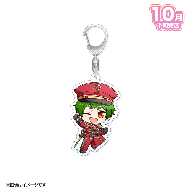 【受注生産/10月下旬発送】鳥籠の国のアリス アクリルキーホルダー(トランプ兵ver./さんど。)＜受付期間：～8/30＞