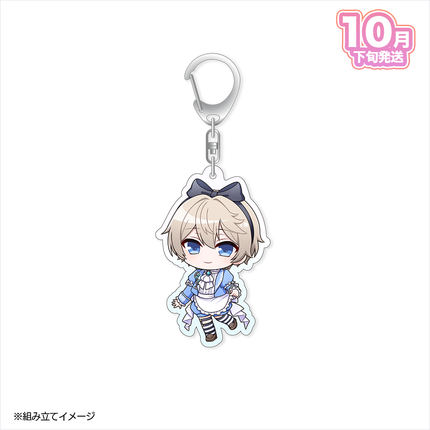 【受注生産/10月下旬発送】鳥籠の国のアリス アクリルキーホルダー(アリスver./青鹿ヒナタ)＜受付期間：～8/30＞