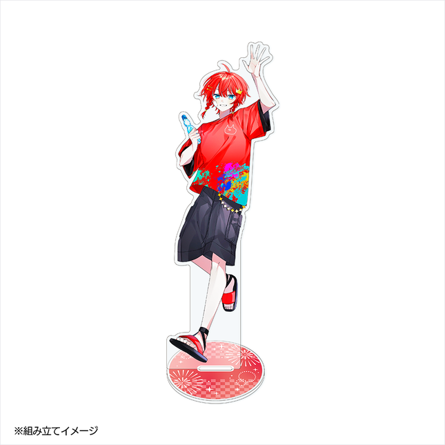 【11月上旬発送】靴下についた米粒 アクリルスタンド(Summer Fest ver.!!/しんどうじ)＜受付期間：～9/30＞