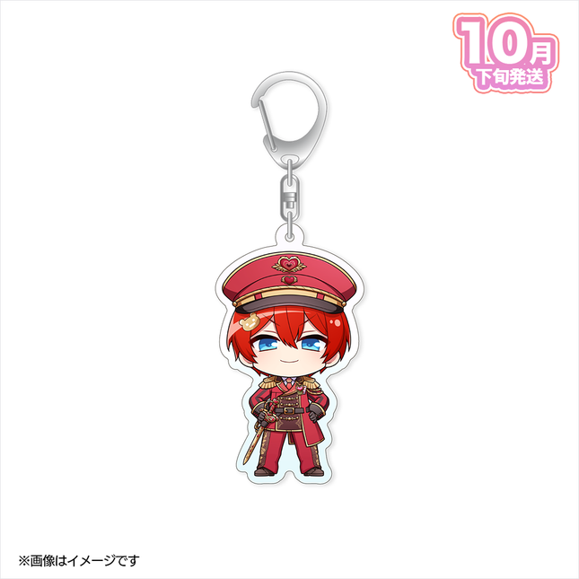 【受注生産/10月下旬発送】鳥籠の国のアリス アクリルキーホルダー(トランプ兵ver./ほむら)＜受付期間：～8/30＞