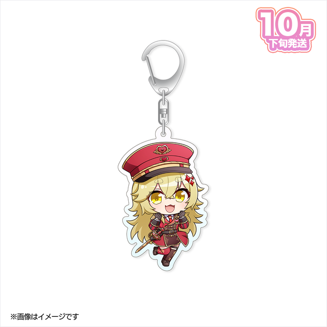 【受注生産/10月下旬発送】鳥籠の国のアリス アクリルキーホルダー(トランプ兵ver./ゆん)＜受付期間：～8/30＞