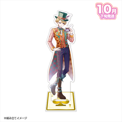 【受注生産/10月下旬発送】鳥籠の国のアリス アクリルスタンド(マッドハッターver./いりやま)＜受付期間：～8/30＞