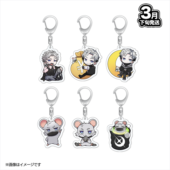 【受注生産/3月下旬発送】十六夜ルクス BIRTHDAY GOODS 2026 アクリルキーホルダー＜受付期間：～2/15＞