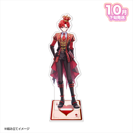 【受注生産/10月下旬発送】鳥籠の国のアリス アクリルスタンド(赤の王ver./しんどうじ)＜受付期間：～8/30＞