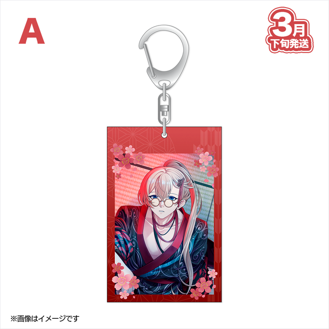 【受注生産/3月下旬発送】メガネアオ NISHIKIGOI OFFICIAL GOODS アクリルキーホルダー＜受付期間：～1/25＞