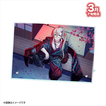【受注生産/3月下旬発送】メガネアオ NISHIKIGOI OFFICIAL GOODS アクリルパネル(Aタイプ)＜受付期間：～1/25＞