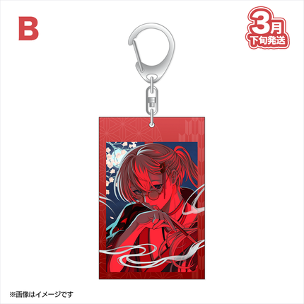 【受注生産/3月下旬発送】メガネアオ NISHIKIGOI OFFICIAL GOODS アクリルキーホルダー＜受付期間：～1/25＞