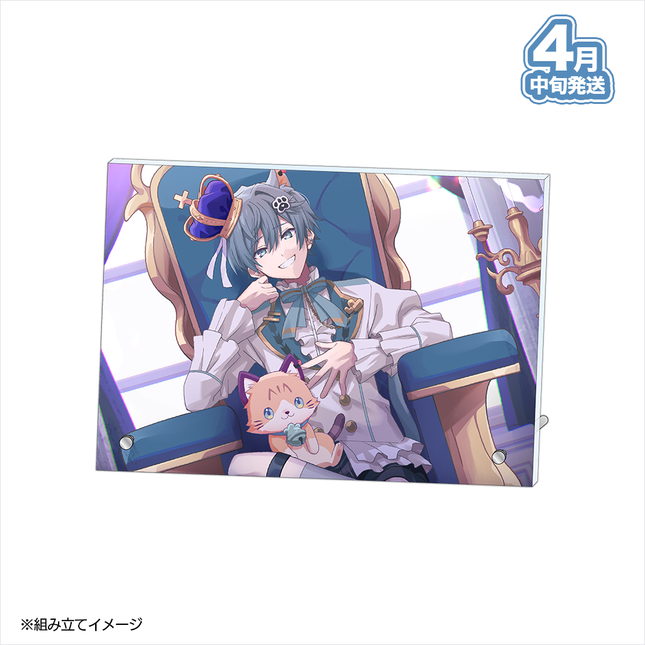 【受注生産/4月中旬発送】かえくん BIRTHDAY GOODS 2026 アクリルパネル(かえくん玉座ver.)＜受付期間：～3/8＞