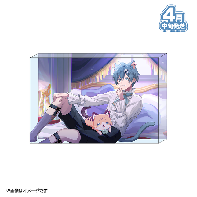 【受注生産/4月中旬発送】かえくん BIRTHDAY GOODS 2026 アクリルブロック(かえくん寝転びver.)＜受付期間：～3/8＞