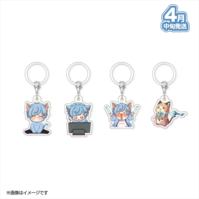 【受注生産/4月中旬発送】かえくん BIRTHDAY GOODS 2026 ランダムオーロラチャーム＜受付期間：～3/8＞