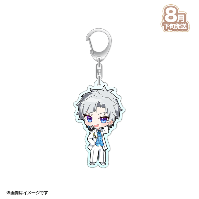 【受注生産/8月下旬発送】歌い手ジューンブライド ✻Colorful Bouquet✻ アクリルキーホルダー(十六夜ルクス)＜受付期間：～6/28＞