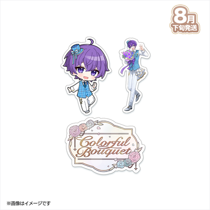 【受注生産/8月下旬発送】歌い手ジューンブライド ✻Colorful Bouquet✻ ステッカーセット(こあ)＜受付期間：～6/28＞