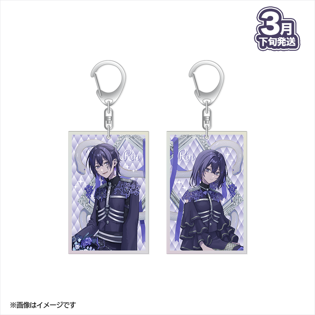 【受注生産/3月下旬発送】凜 BIRTHDAY GOODS 2025 オーロラアクリルキーホルダー＜受付期間：～2/15＞