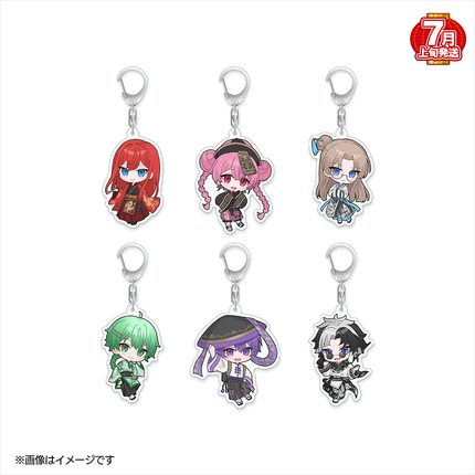 【受注生産/7月上旬発送】マチビト〜愛的温度〜 アクリルキーホルダー＜受付期間：～4/19＞