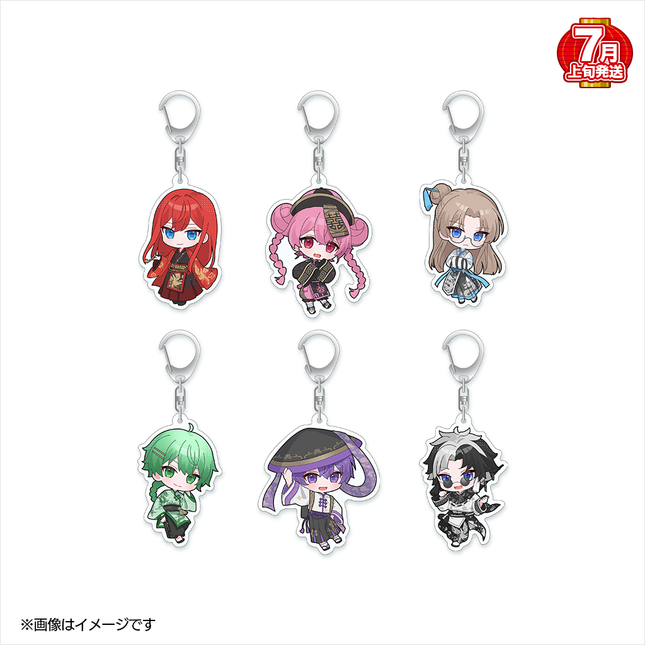 【受注生産/7月上旬発送】マチビト〜愛的温度〜 アクリルキーホルダー＜受付期間：～4/19＞