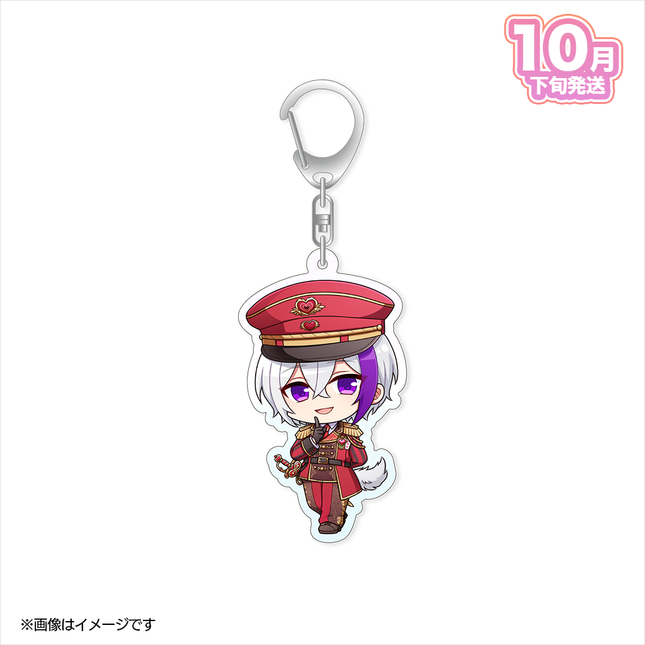 【受注生産/10月下旬発送】鳥籠の国のアリス アクリルキーホルダー(トランプ兵ver./ぜある)＜受付期間：～8/30＞