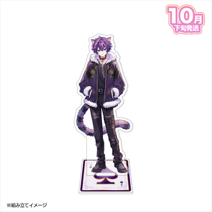 【受注生産/10月下旬発送】鳥籠の国のアリス アクリルスタンド(チェシャ猫ver./こあ)＜受付期間：～8/30＞