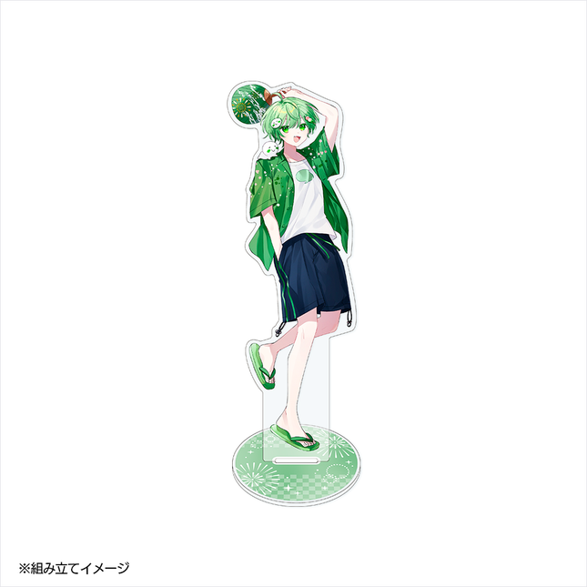 【11月上旬発送】靴下についた米粒 アクリルスタンド(Summer Fest ver.!!/しぶらいん)＜受付期間：～9/30＞