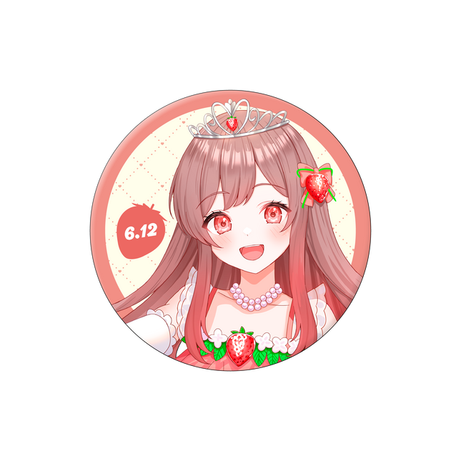 【8月下旬発送】めぐ 缶バッジ【誕生日グッズ2026】＜受付期間：～7/12＞